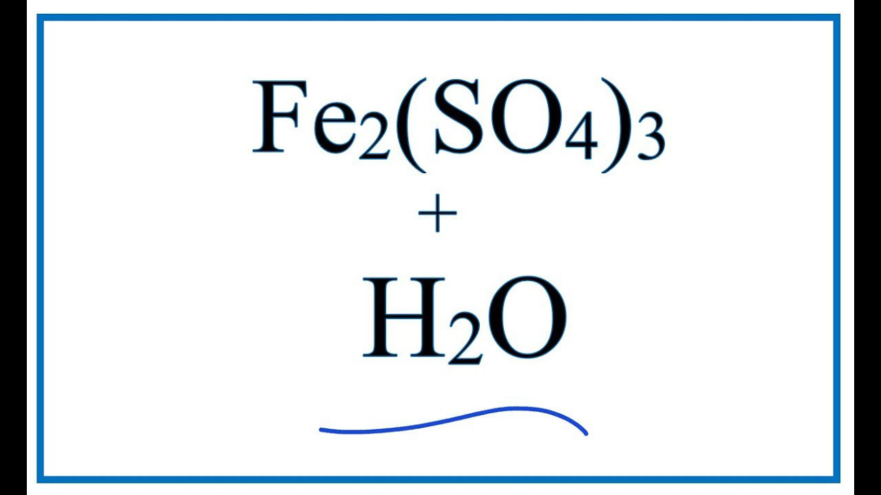 Fe2(SO4)3.nH2O